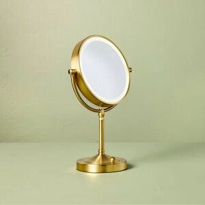 Nwt LED Vanity Mirror Brass - Hearth & Hand with Magnolia
